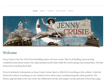 Tablet Screenshot of jennycrusie.com